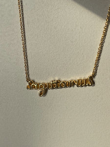 "Stella Zodiac" Necklace
