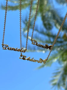 Custom Name Plate Necklace
